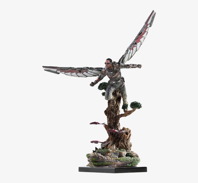Falcon Statue - Iron Studios Bds, transparent png #5717052