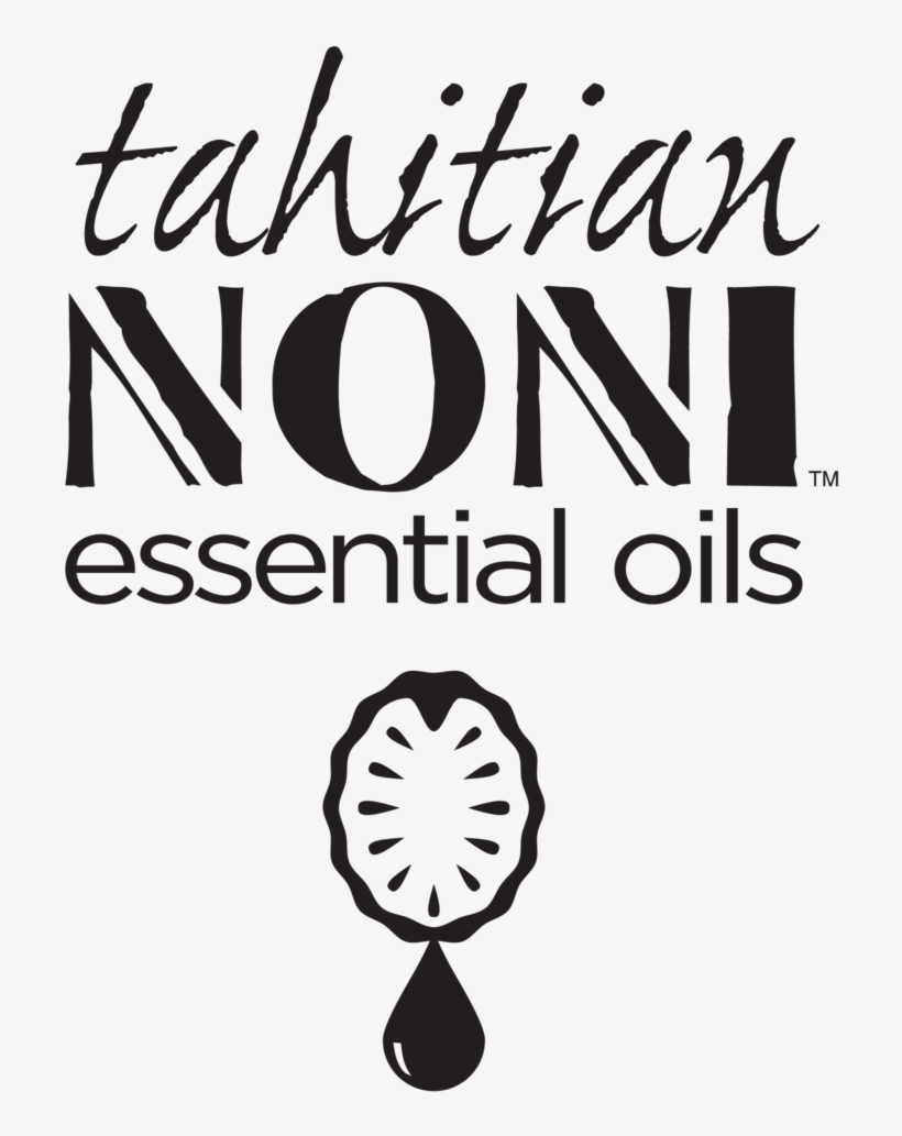 Logos Essential Oil Stacked Logo Black - Tahitian Noni, transparent png #5717127