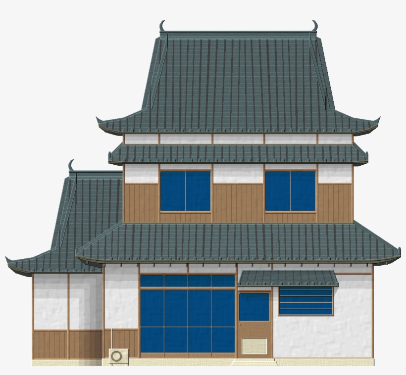 Traditional Japanese House Models, transparent png #5717132