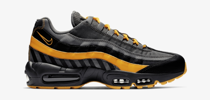 Nike Air Max 95 Oil Grey Gunsmoke Laser Ds All Sizes - Running Shoe, transparent png #5718563