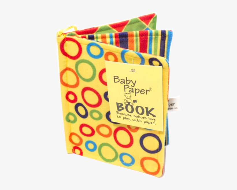 Baby Paper Book - Baby Paper - Crinkly Baby Toy - Flower Print, transparent png #5718994