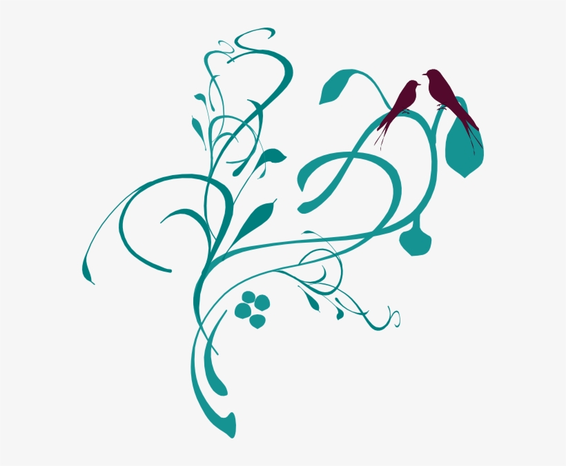 Clip Art Flowers And Vines - Vines Clip Art, transparent png #5719586