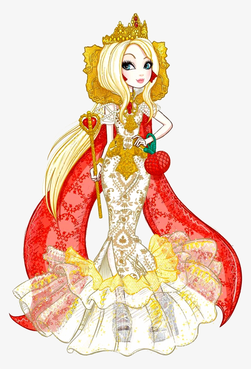 Picture Free Library Ooak Monster High Dolls - Ever After High Royally Ever After Apple, transparent png #5720045