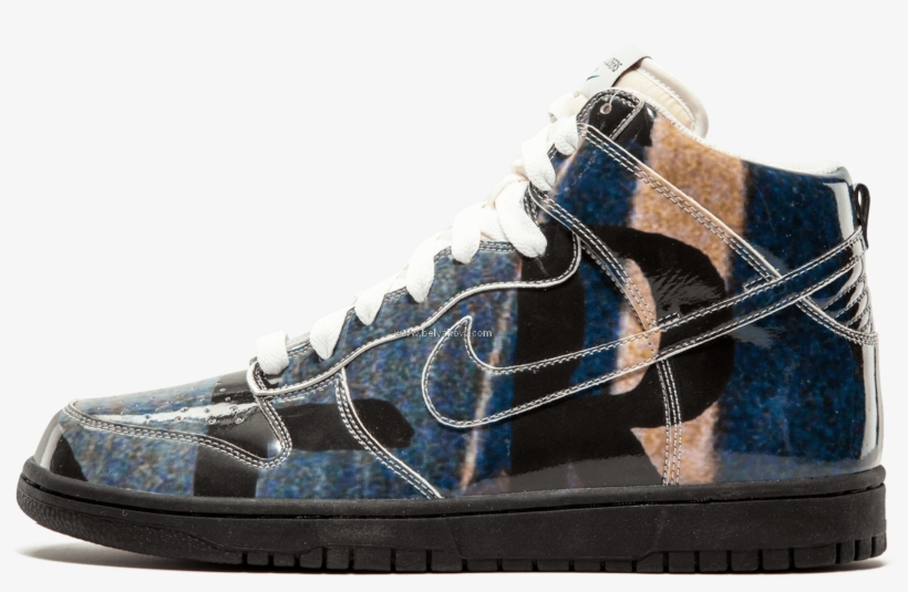 Rome Nike Dunk '08 Beautiful Losers - Shoe, transparent png #5720258