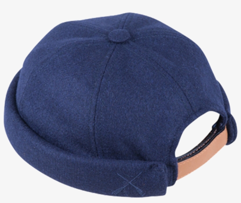 Béton Ciré Lined Wool Miki Sailors Hat Navy - Baseball Cap, transparent png #5720436