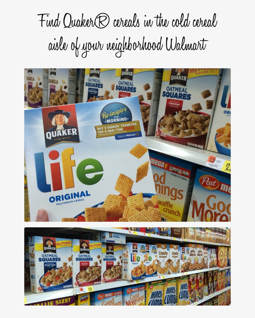 Looking For An Easy Weeknight Chicken Tenders Recipe - Quaker Life Cereal Top, transparent png #5720736