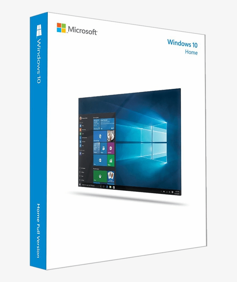Windows 10 Home Edition - Windows 10 Home 64, transparent png #5720908