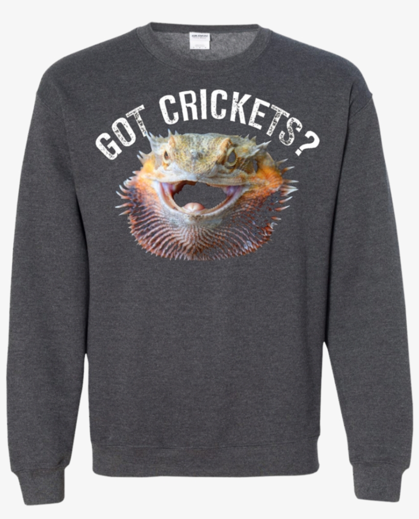 Bearded Dragon Tee Funny Bearded Dragon, Got Crickets - Bearded Dragon Lizard Flaring Beard Choker Pendant, transparent png #5721543