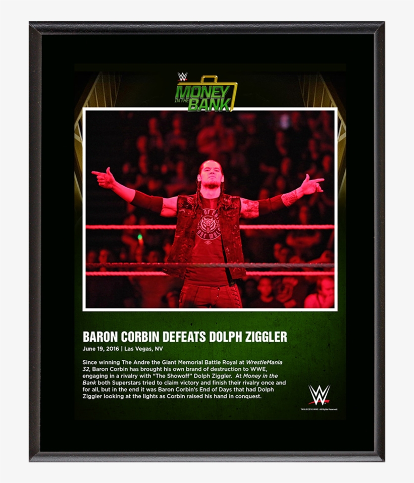 Money In The Bank (2016), transparent png #5722737