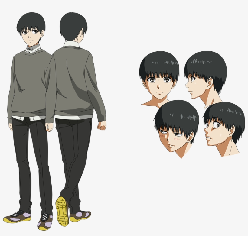 Tokyo Ghoul - Kaneki Character Sheet, transparent png #5723166