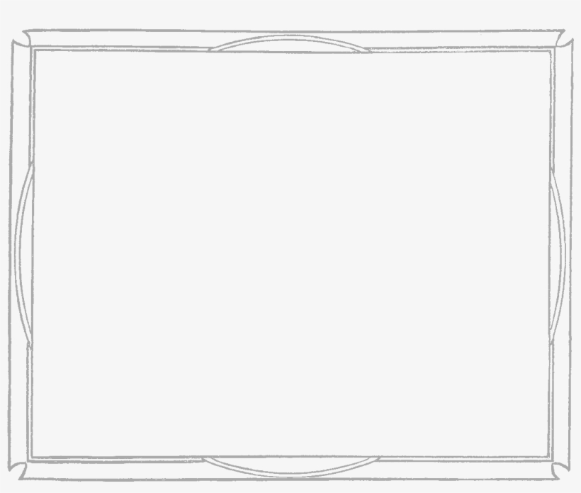 White Square Border Png - White Box Outline Transparent, transparent png #5723551