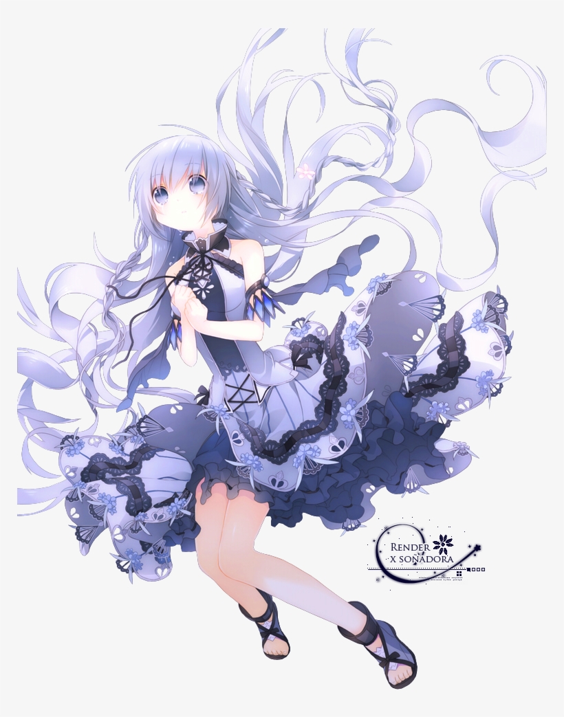 [♪]leafy's Free Signature Shop~ - - Anime Girl Dress Png, transparent png #5724147