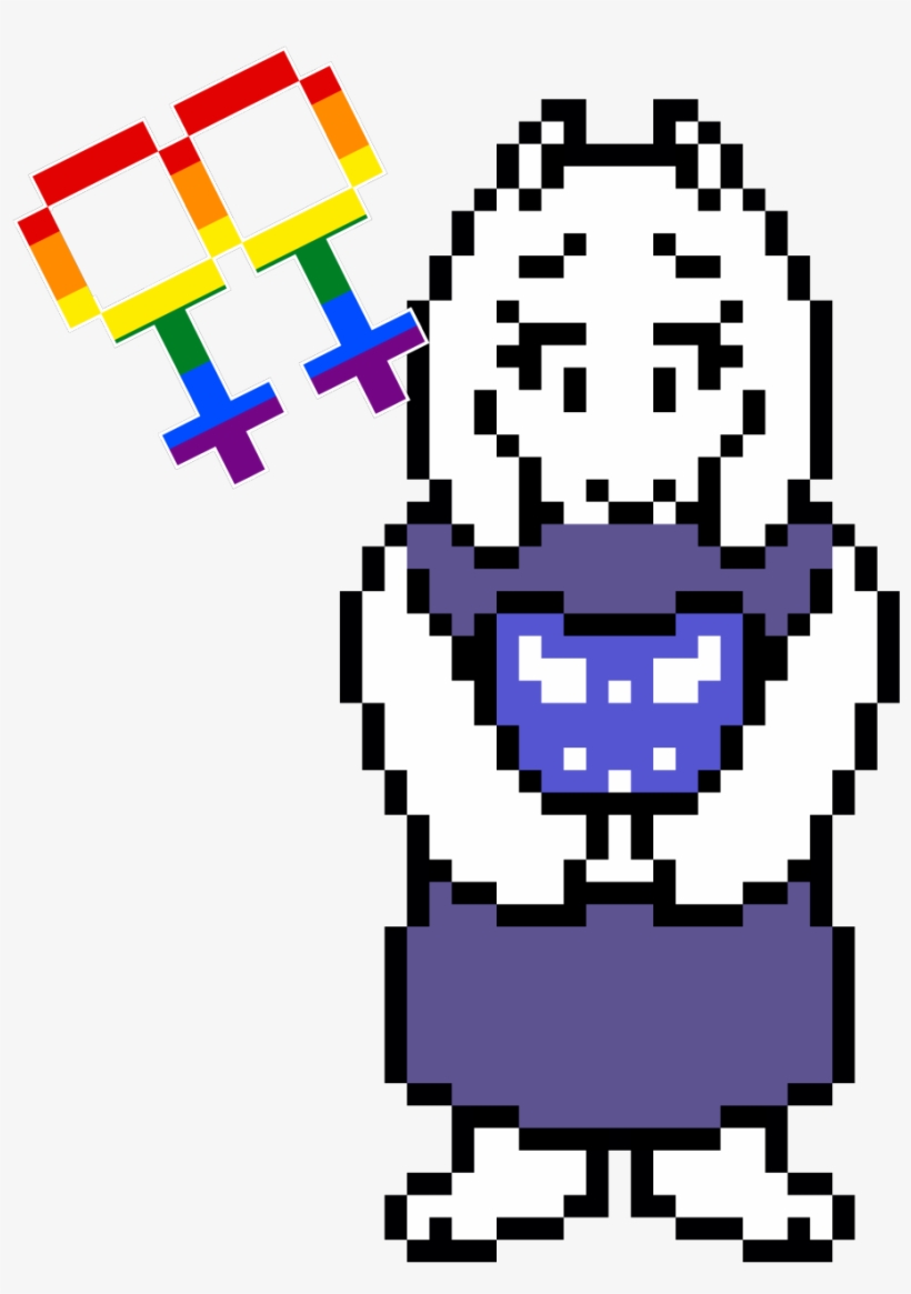 Toriel From Undertale, Is A Lesbian - Toriel Sprite, transparent png #5724867