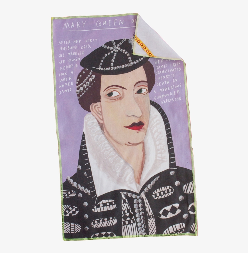 Mary Queen Of Scots Tea Towel, transparent png #5725079