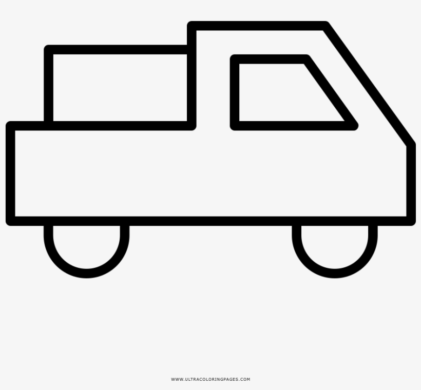 Delivery Truck Coloring Page - European Union, transparent png #5725157