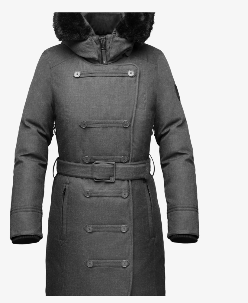 Ursula Ladies Double Breasted Coat - Coat, transparent png #5725381