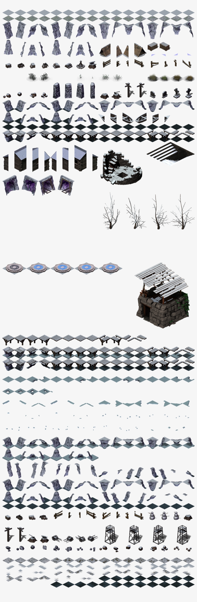 Snowplains Tileset Final - House, transparent png #5726381