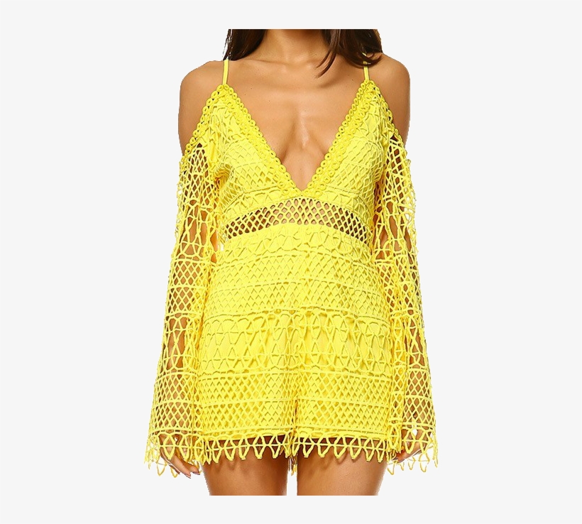 Baby Doll Romper - Crochet, transparent png #5726596