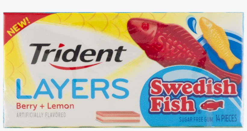 Trident Layers Swedish Fish, transparent png #5727072