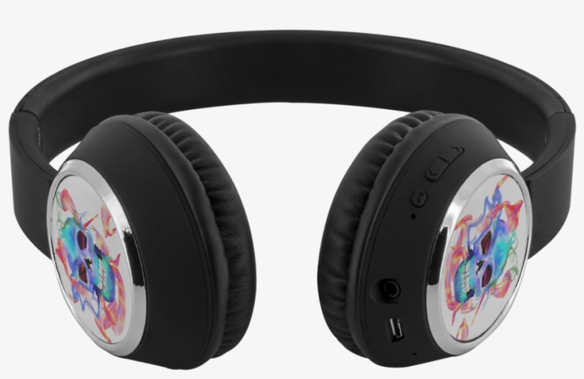 Headphones Skull - Headphones, transparent png #5727075