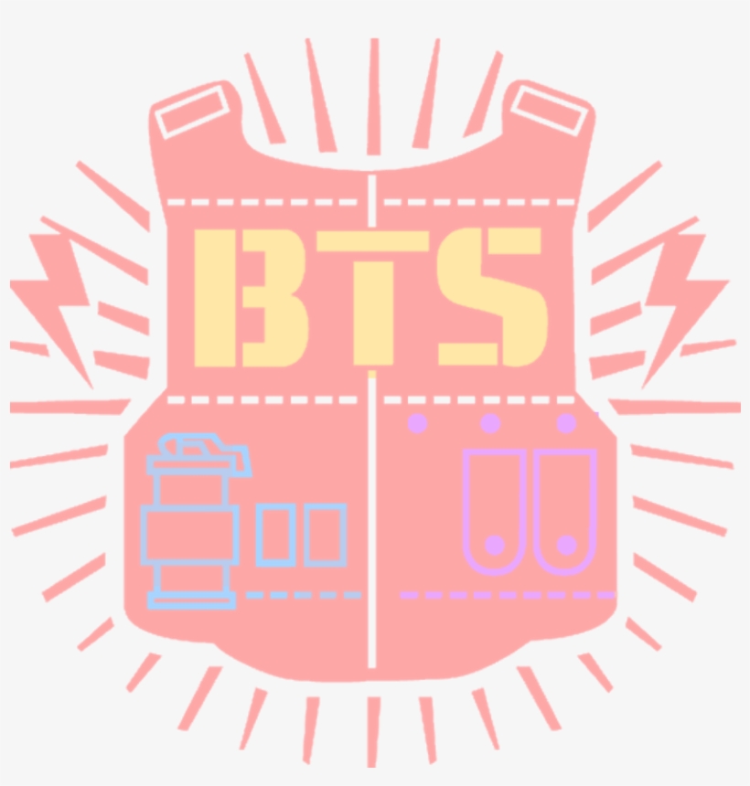 Bts Bangtanboys Btsedits Logodesigns Army Kpop Popart Bts Logo Png Sticker Free Transparent Png Download Pngkey