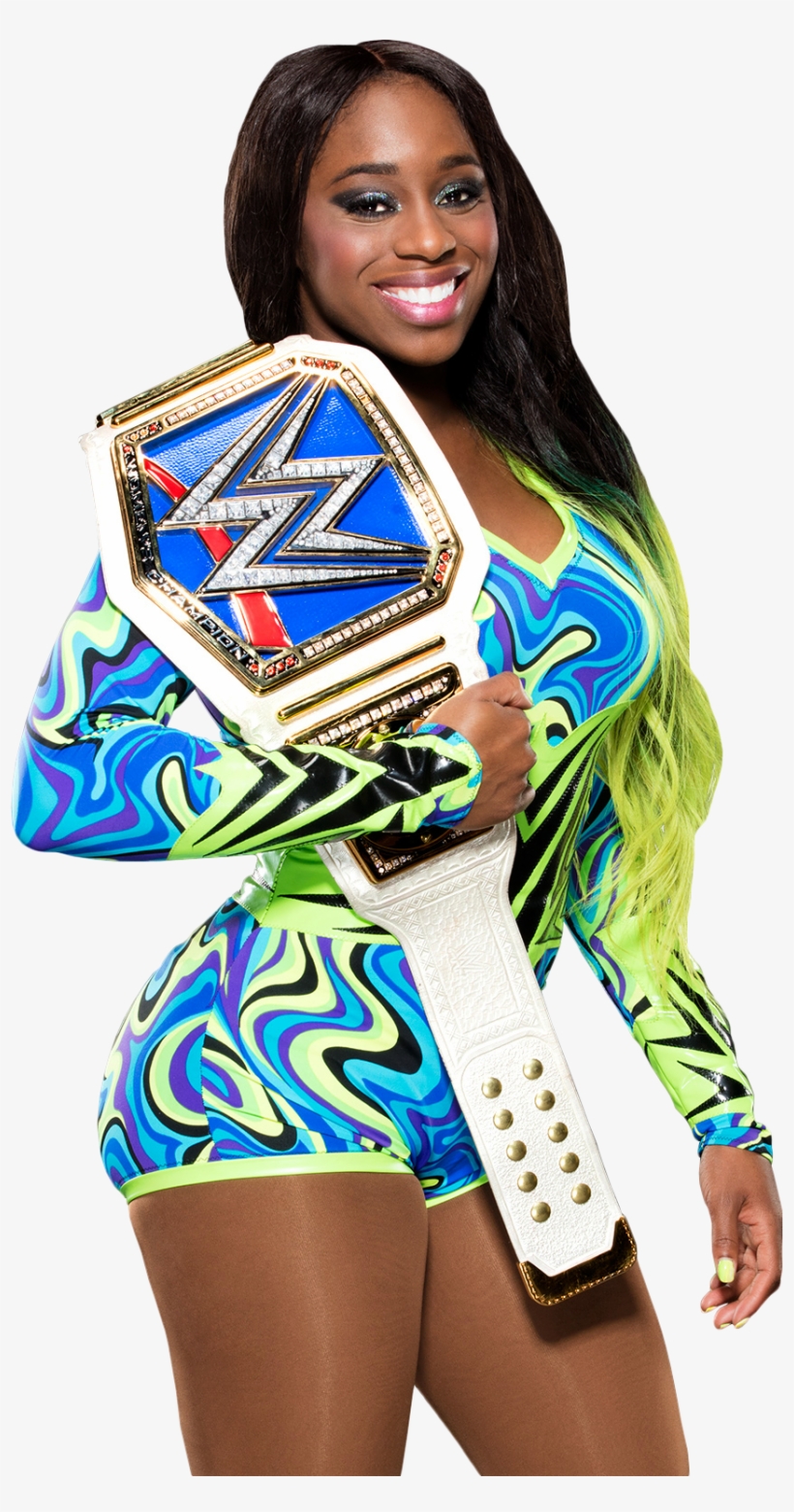 John Cena Wwe Championship Png - Wwe Naomi Smackdown Women's Champion Png, transparent png #5727679