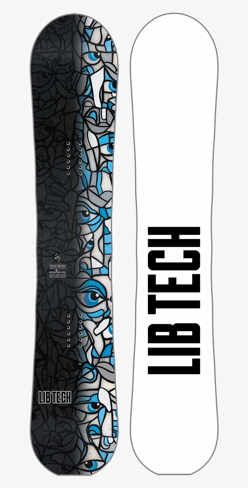 Lib Tech Terrain Wrecker Snowboard - Lib Tech Terrain Wrecker, transparent png #5728082