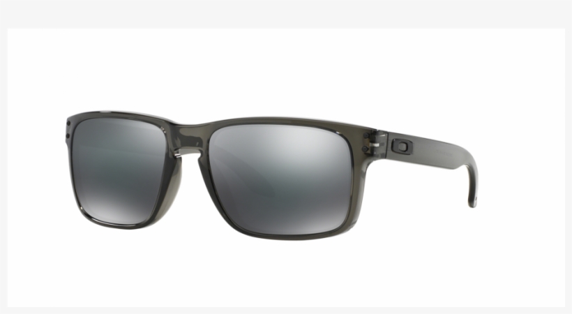 Oakley Holbrook Oo9102 24 Grey Smoke/black Iridium, transparent png #5728249