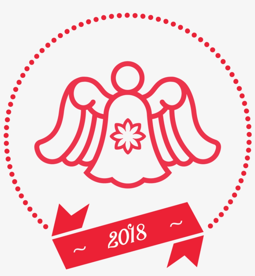 Angel 2018 - Etiqueta Dia De Accion De Gracias, transparent png #5728851