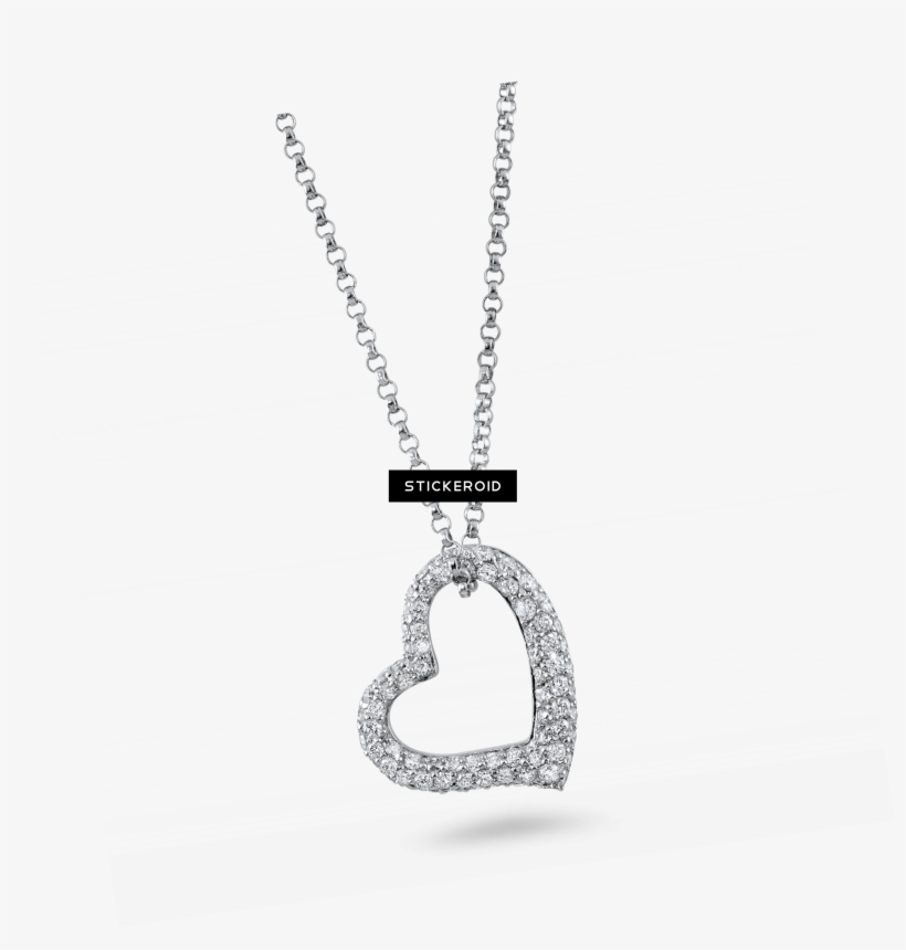 Diamond Necklace Accessories - Locket, transparent png #5728958