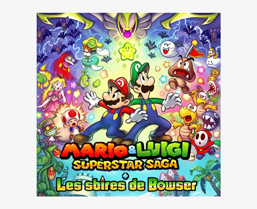 Nintendo Games Mario & Luigi - Mario I Luigi Superstar Saga, transparent png #5729484