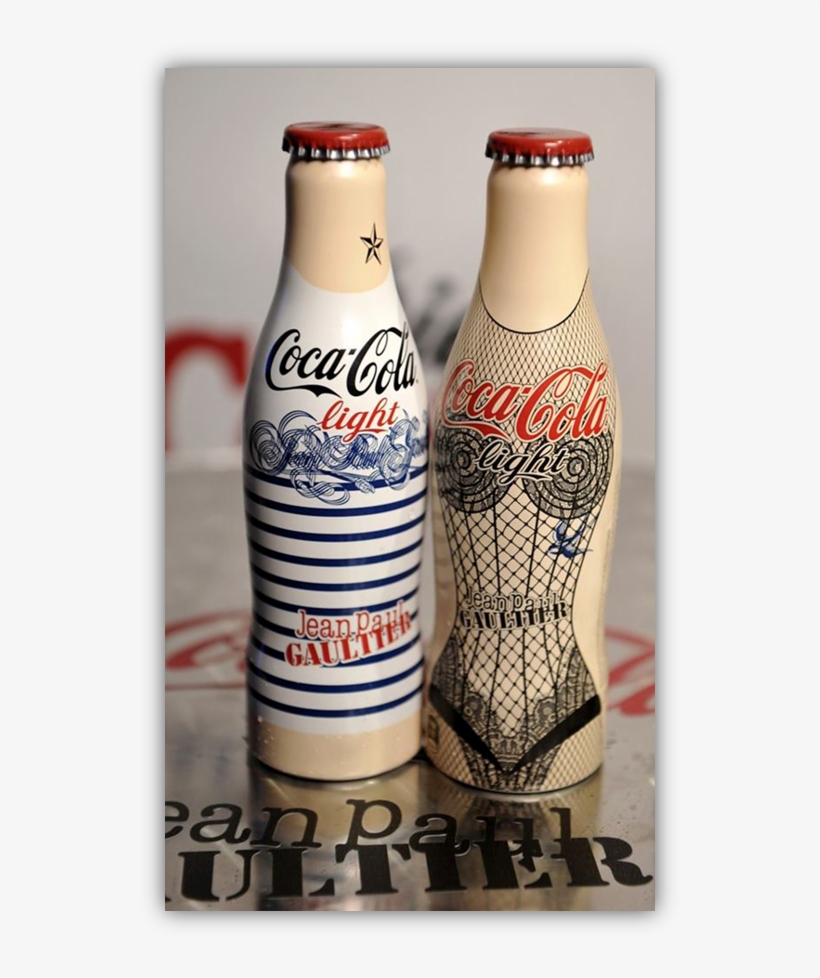 Coca-cola Light Vestida Por Jean Paul Gaultier, transparent png #5729546