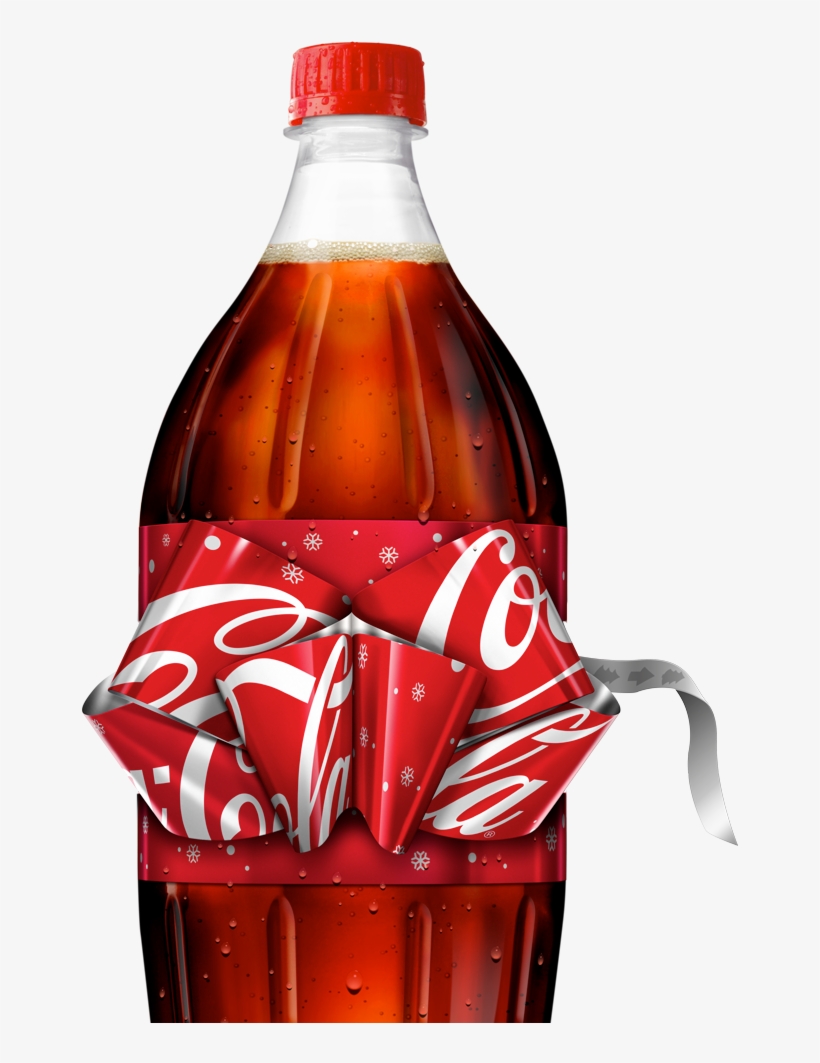 Nwen Ccr 175l Magicbow - Christmas Coke Bottle Bow Label, transparent png #5729778