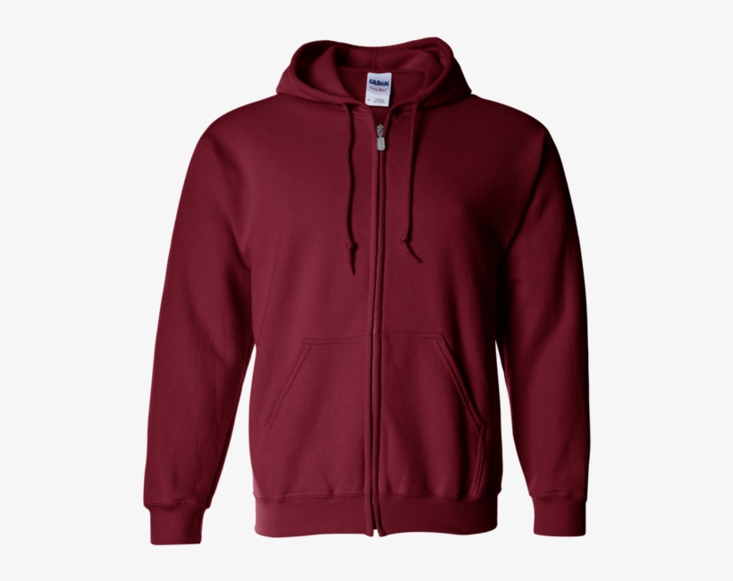 18600 Adult Heavy Blend™ Full-zip Hooded Sweatshirt - Gildan 18600 Navy, transparent png #5730041