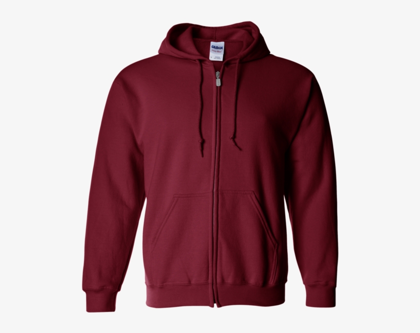 18600 Adult Heavy Blend™ Full-zip Hooded Sweatshirt - Gildan 18600 Navy, transparent png #5730041