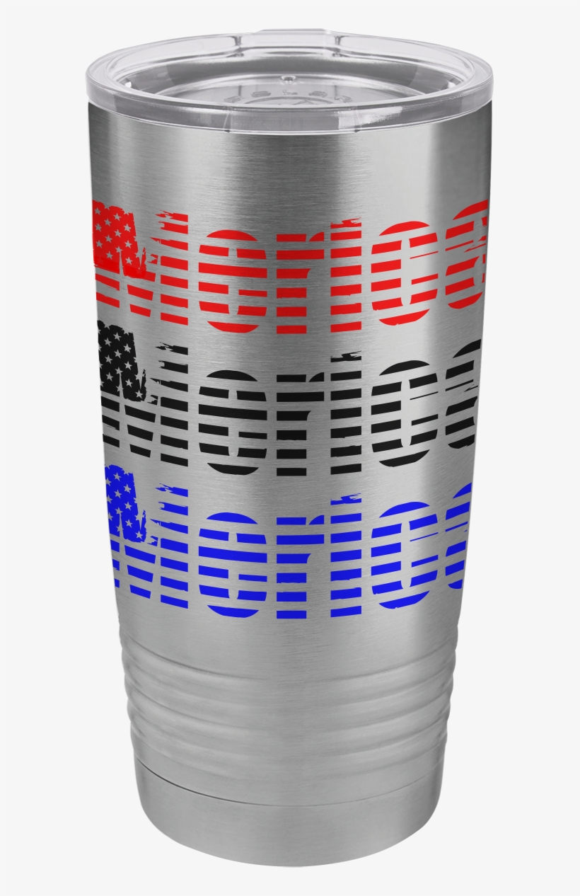 'merica Pattern Travel Mug - Beer Bottle, transparent png #5730043