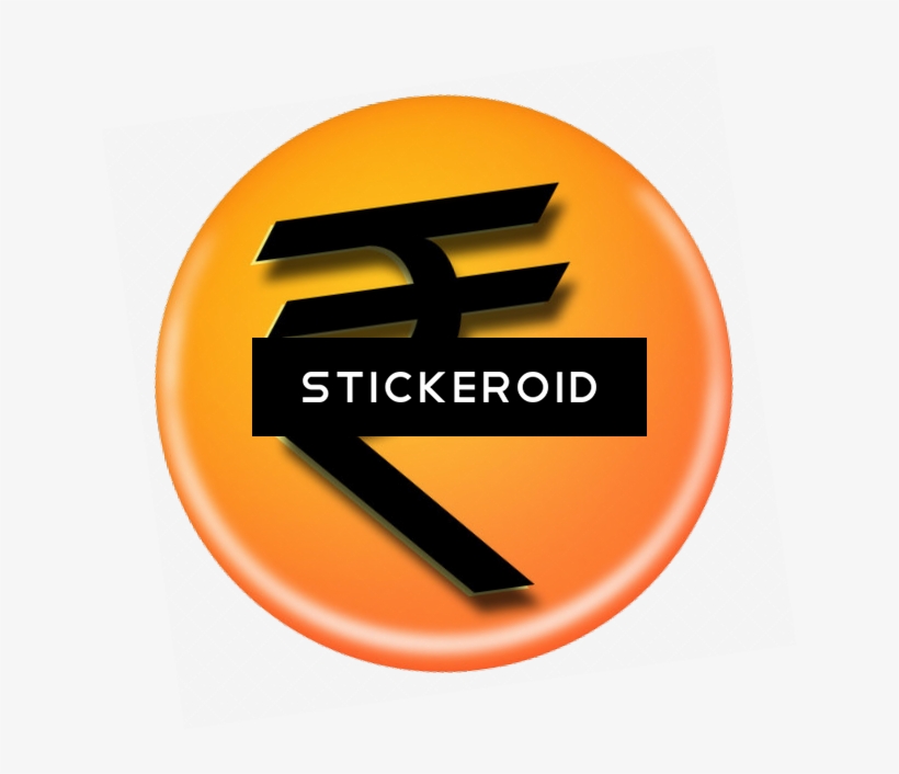Rupee Symbol - Circle, transparent png #5730539