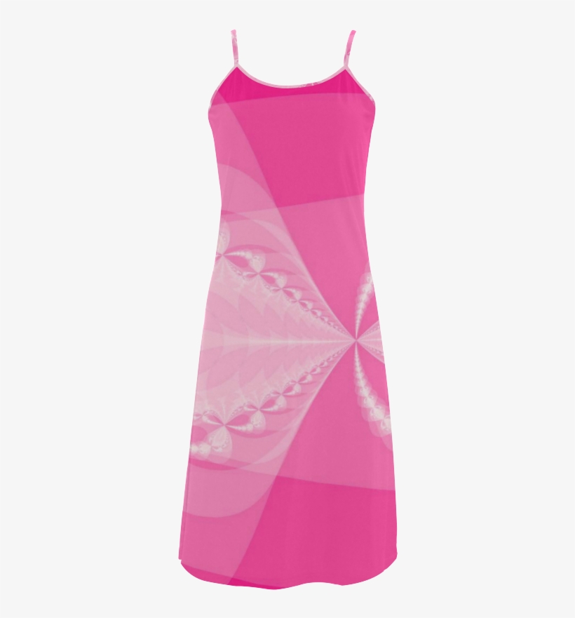 Pink Arrows Alcestis Slip Dress - Cocktail Dress, transparent png #5730841