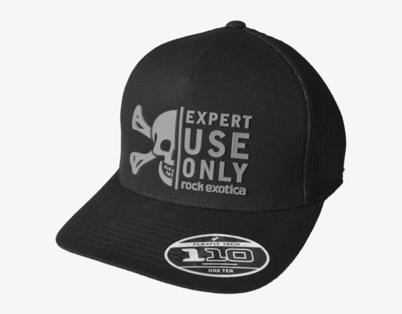 Rock Exotica Trucker Hat Black Mesh - Flexfit Garment Washed Cap 110 Visor, Unisex, Schirmmützen, transparent png #5732492