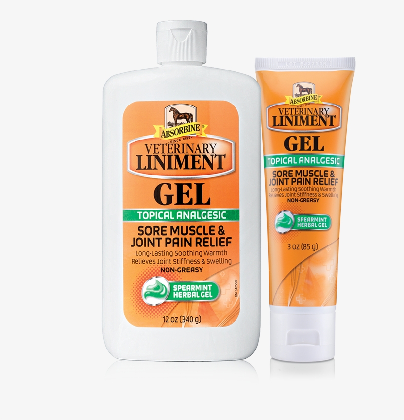 Absorbine® Veterinary Liniment Gel - Absorbine Veterinary Liniment Gel, transparent png #5732683