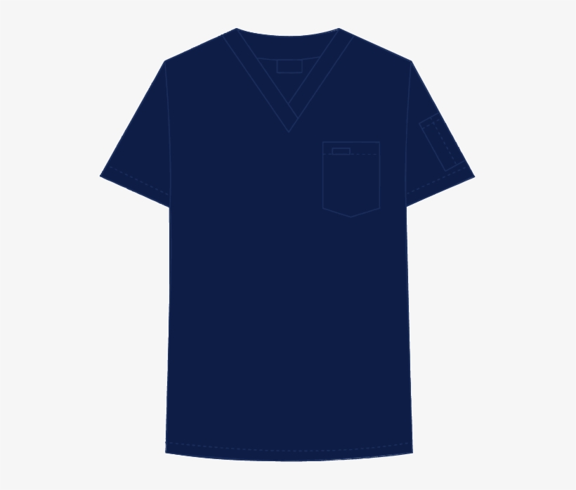 Navy - Active Shirt, transparent png #5732686