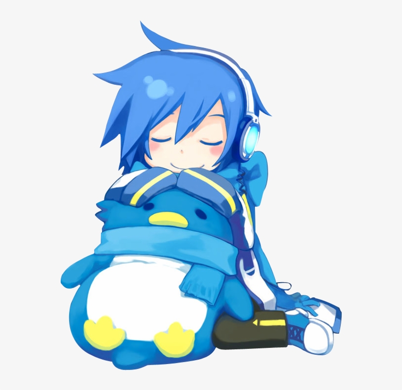 Vocaloid Kaito - Vocaloid Kaito Chibi Png, transparent png #5733582