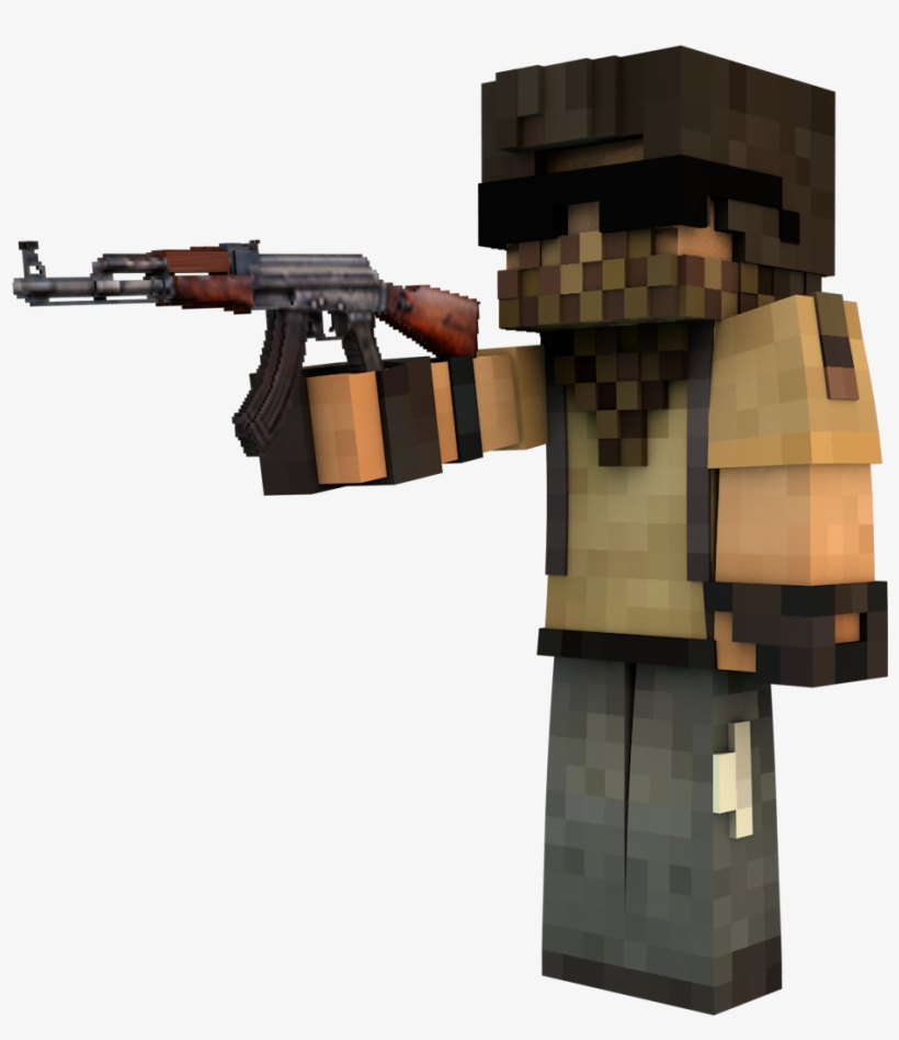 Minestrike Renders And Models - Csgo Terrorist Png, transparent png #5733843