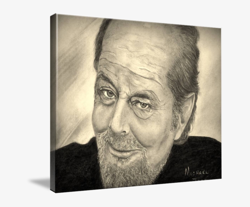 Pencil Drawing Of Celebrity Jack Nicholson Face - Drawing, transparent png #5734501