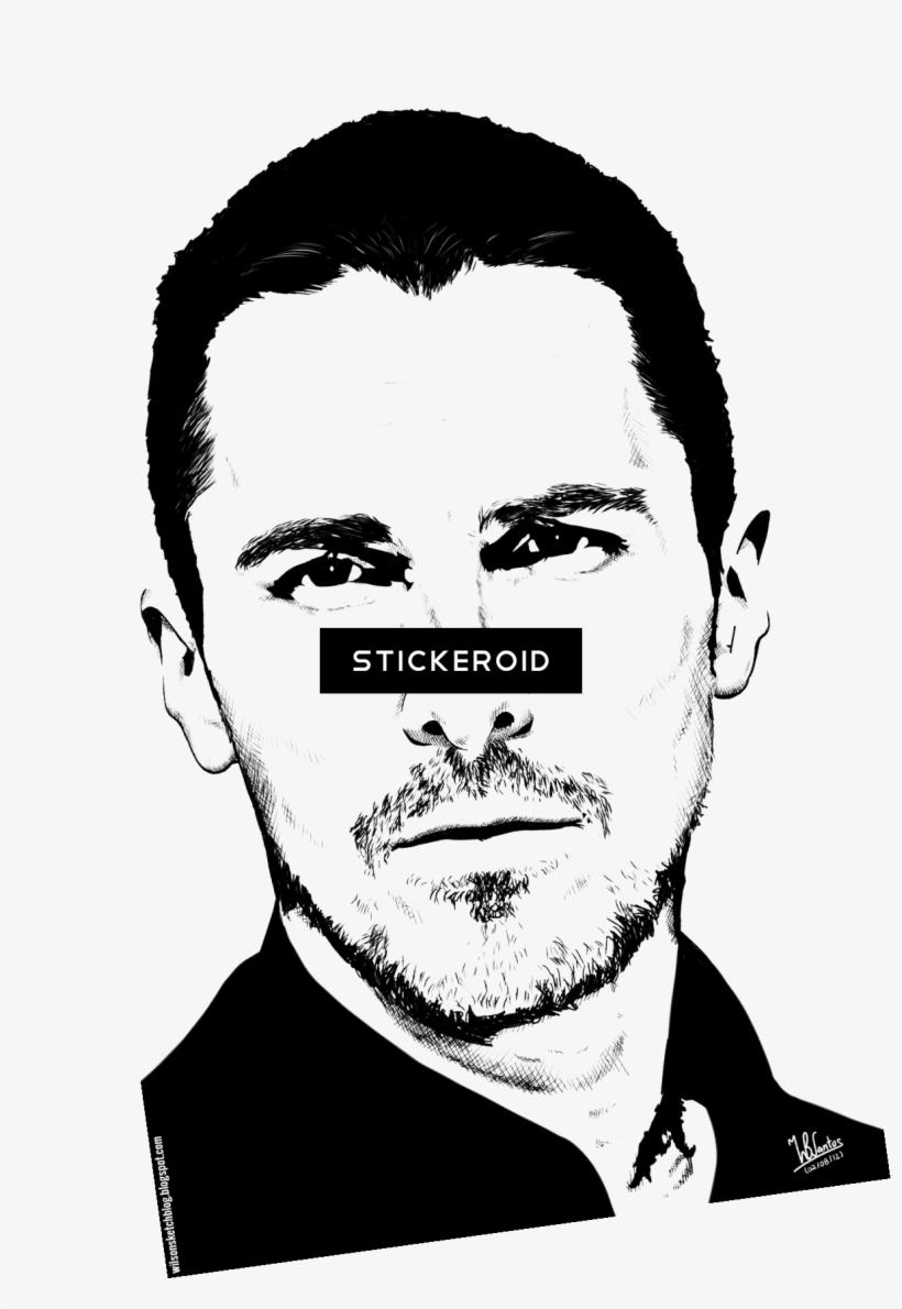 Christian Bale Pic Celebrity - Christian Bale Cartoon, transparent png #5734507