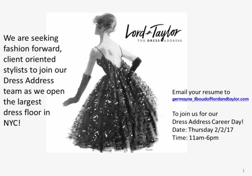 Lord & Taylor The Dress Address - Lord & Taylor, transparent png #5734845