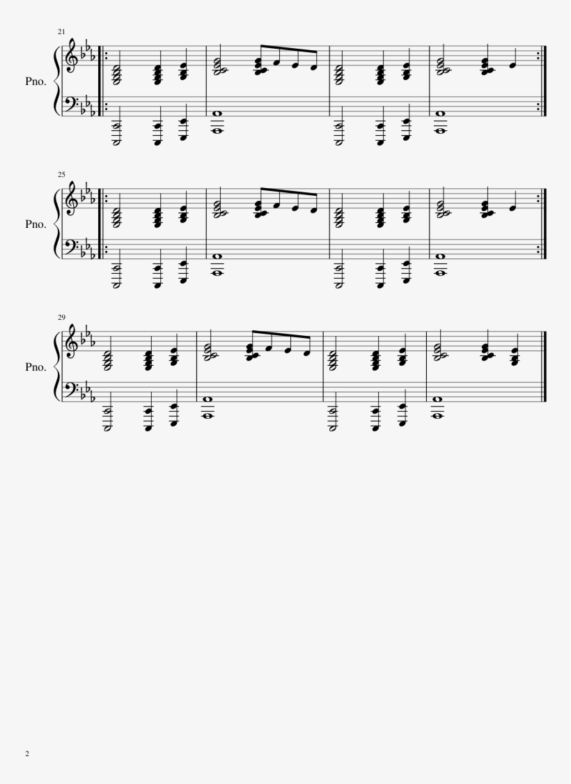 Love Yourz Sheet Music Composed By J Cole 2 Of 2 Pages - She's Mine J Cole Piano Sheet Music, transparent png #5734979