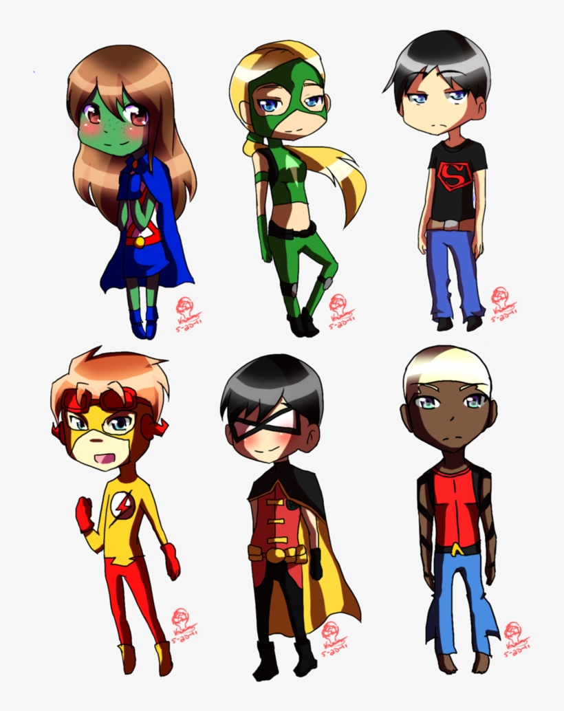 Young Justice Preview - Robin Young Justice Chibi, transparent png #5735024