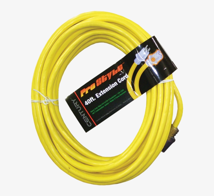 Century Wire And Cable Pro Style Heavy Duty 12 Gauge - Century Wire D19912100 - 100 Ft Heavy Duty - Pro Style, transparent png #5735846