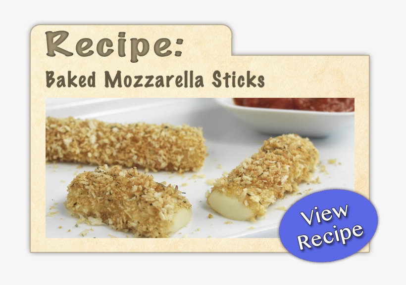 Banner - Baked Mozzarella Sticks, transparent png #5736111
